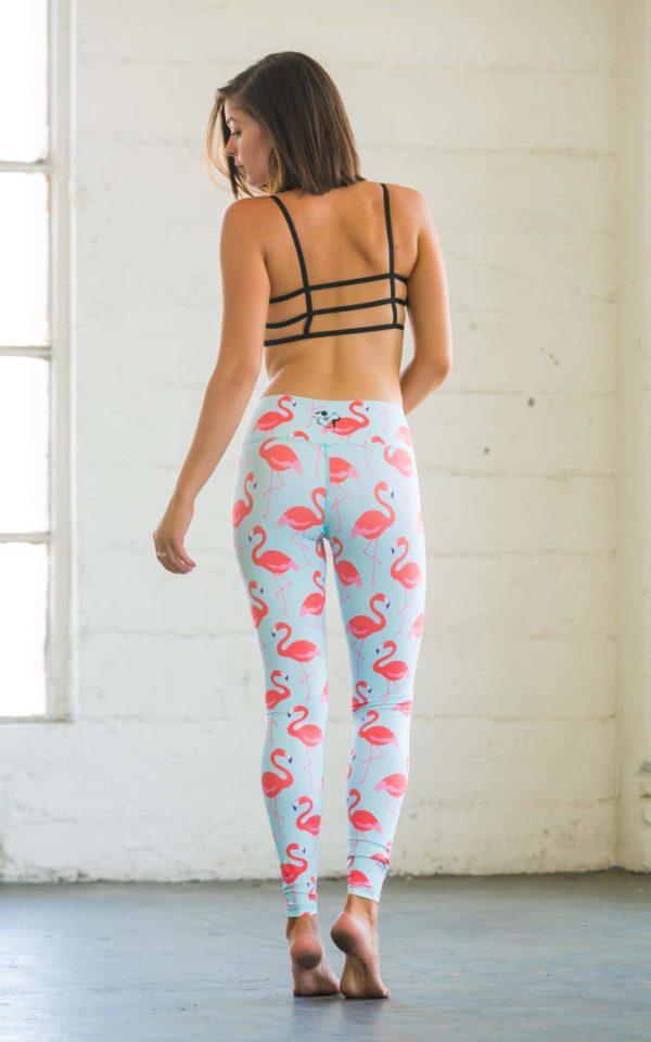 Flexi Lexi Flamingo Tights / Yoga Pants / Trenningsbukse