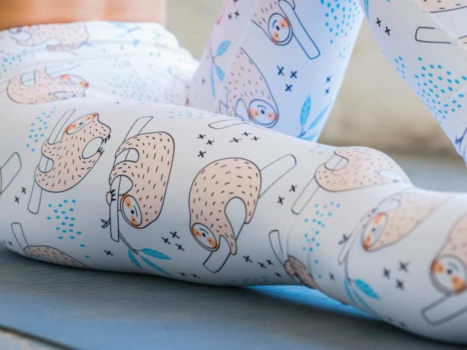 Sloth is My Middle Name Flexi Tights