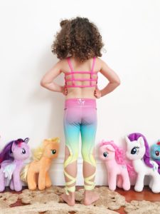 Rainbow Flexi Kids Dancer Leggings