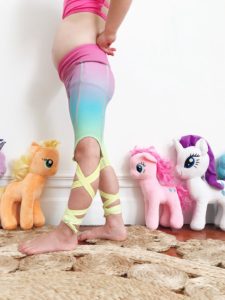 Rainbow Flexi Kids Dancer Leggings