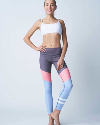Pretty in Pink and Blue Fash Leggings