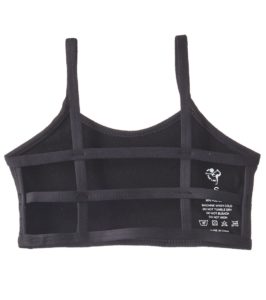 Black Lexi Kids Bralette Back
