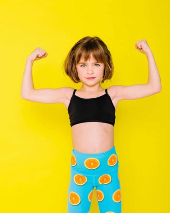 Black Lexi Kids Bralette