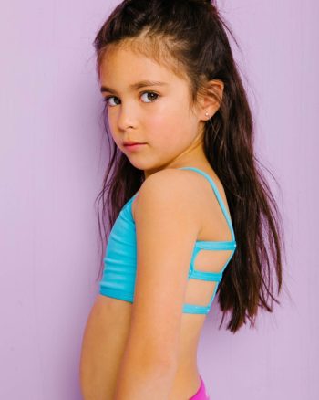 Lexi Kids Bralette Teal Blue