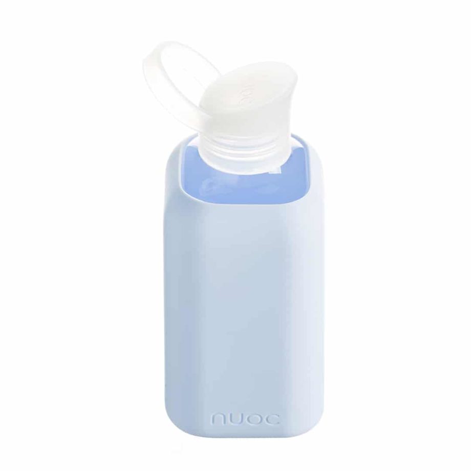 Hodeia | Glass Water Bottle Light Blue 800 ml.