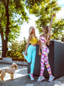 Lemon tights