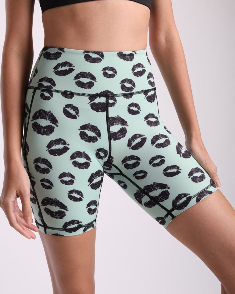 Biker Shorts Lips Don't Lie from Flexi Lexi | Hauteletics.no