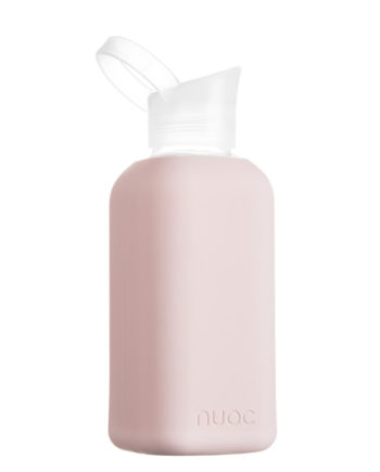 NUOC Liv - Drikkeflaske i glass fra NUOC - Rosa