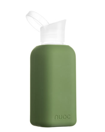 NUOC Rhythm - Drikkeflaske i glass fra NUOC - Oliven grønn