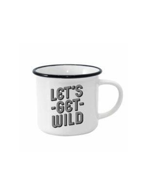 Let's Get Wild Enameled Campfire Mug | Hauteletics.no