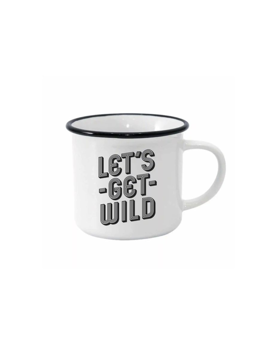 Let's Get Wild Enameled Campfire Mug | Hauteletics.no