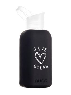 Ocean Lover Black water bottle